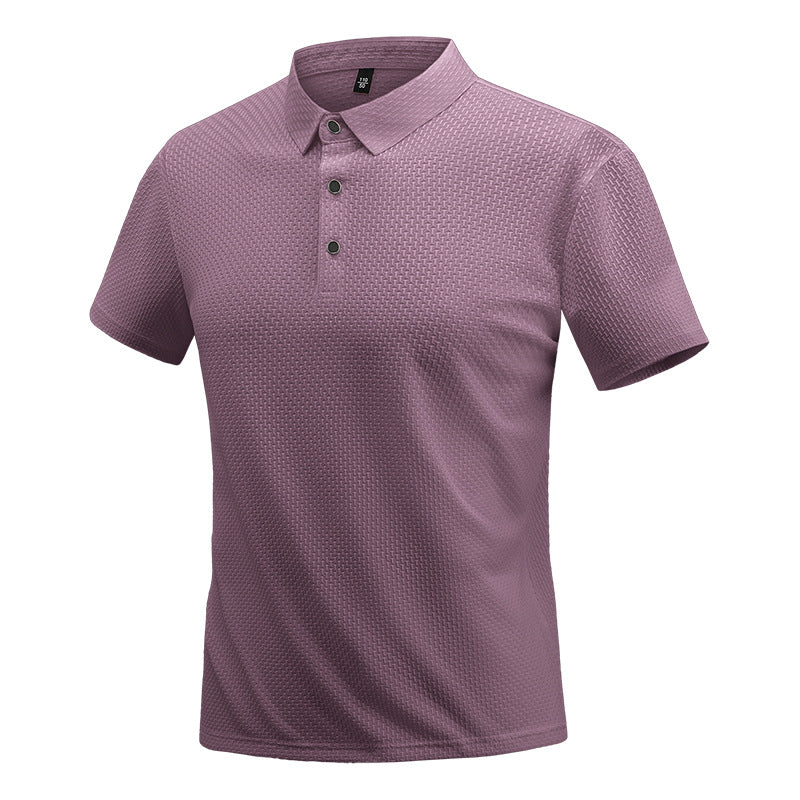 VALISSEN Textured Waffle Polo