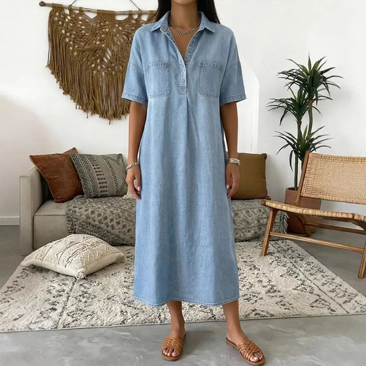 Women's Denim Look Dress