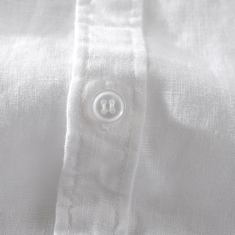 Premium Short Sleeve Linen Shirt for Men