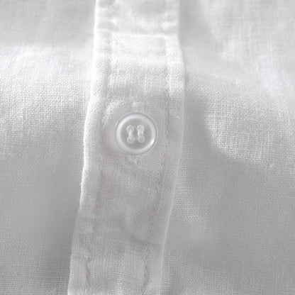 Premium Short Sleeve Linen Shirt for Men
