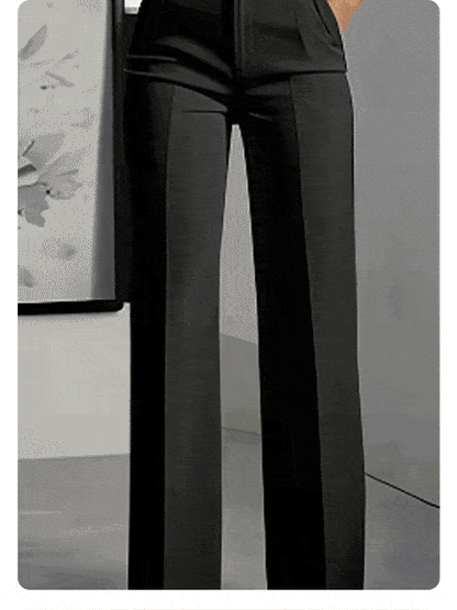 WOMEN’S HIGH-WAIST DRESS PANTS