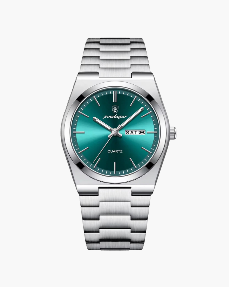 Relógio de Pulso Marine Quartz 41MM Aço Inoxidável Cronógrafo