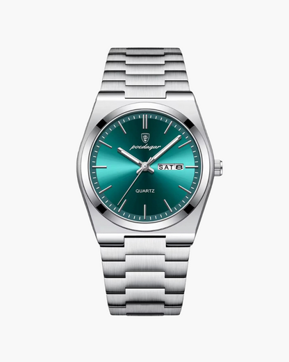 Relógio de Pulso Marine Quartz 41MM Aço Inoxidável Cronógrafo