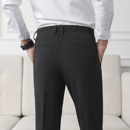 Men's Solid Color Loose Casual Pants