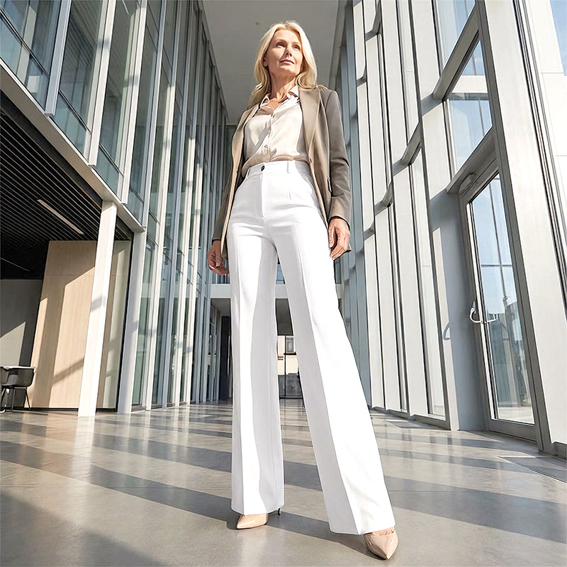 WOMEN’S HIGH-WAIST DRESS PANTS