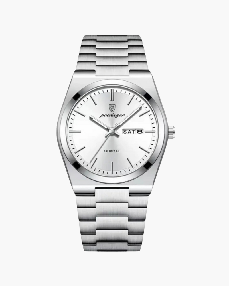 Relógio de Pulso Marine Quartz 41MM Aço Inoxidável Cronógrafo