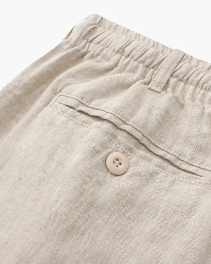 Men's Linen Casual Thin Loose Beach Shorts