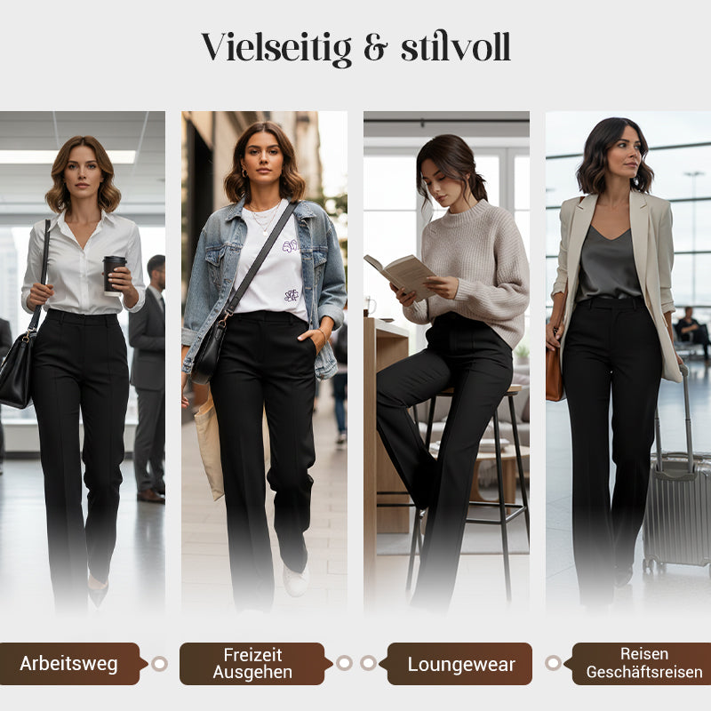 WOMEN’S HIGH-WAIST DRESS PANTS