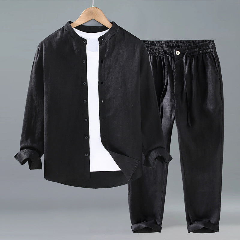 Effortless Comfort: The Slim-Fit Linen Set