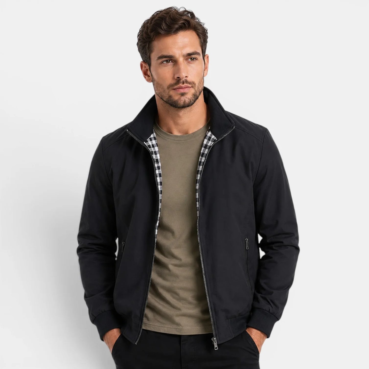 MEN'S LIGHTWEIGHT ZIP JACKET