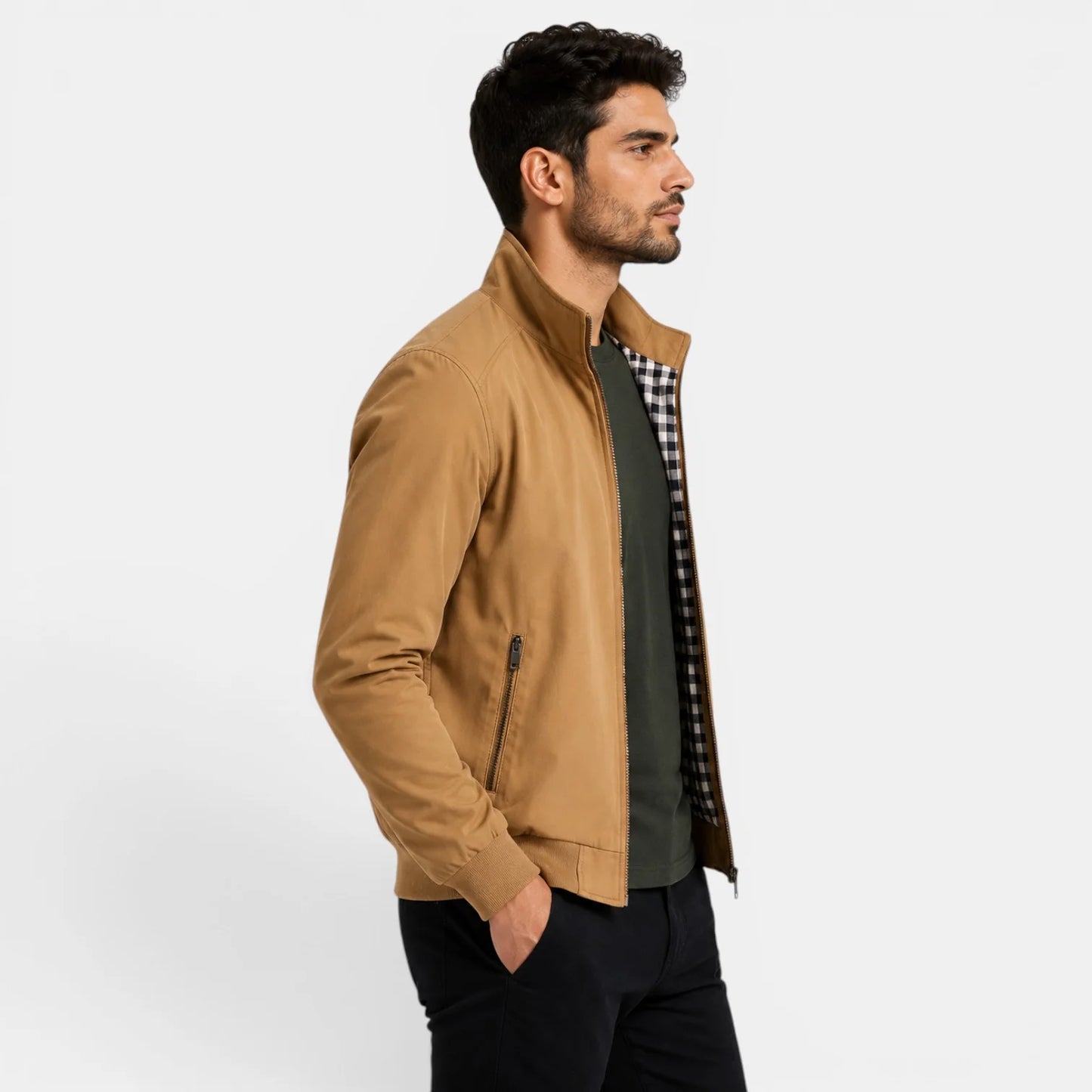 MEN'S LIGHTWEIGHT ZIP JACKET