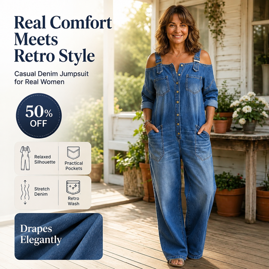 WIDE-LEG JUMPSUIT WITH POCKETS