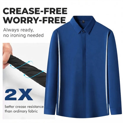 MEN’S STRETCH SHIRT – WRINKLE-FREE & COMFORTABLE