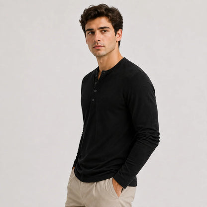 MEN'S LIGHTWEIGHT COTTON SWEATER