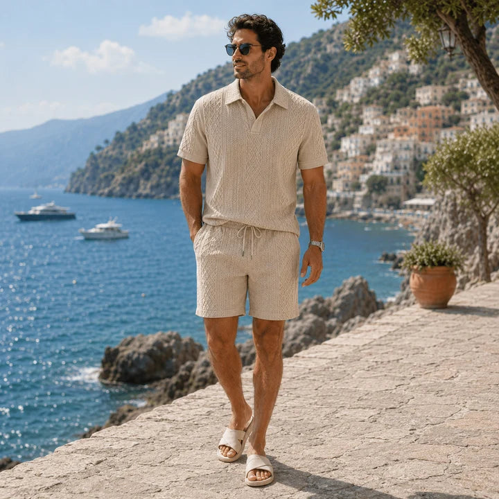 Luxury Men's Summer 2-Piece Set