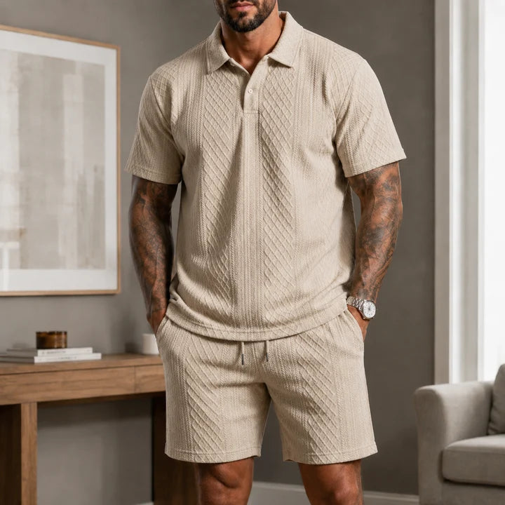 Luxury Men's Summer 2-Piece Set
