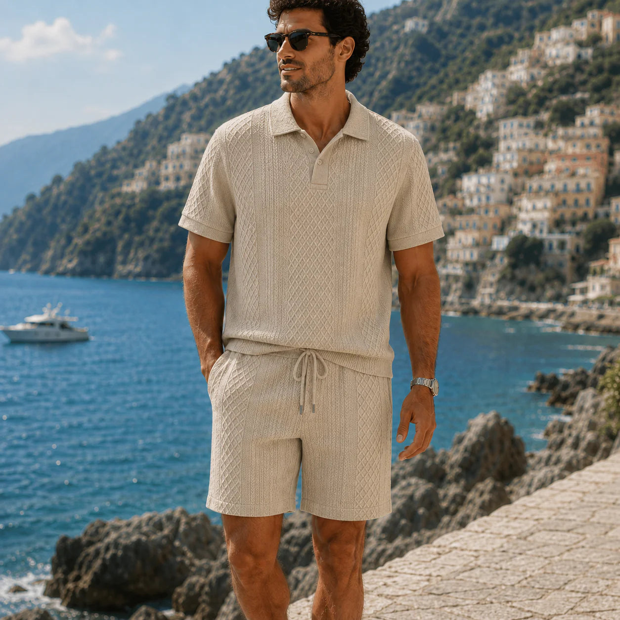 Luxury Men's Summer 2-Piece Set