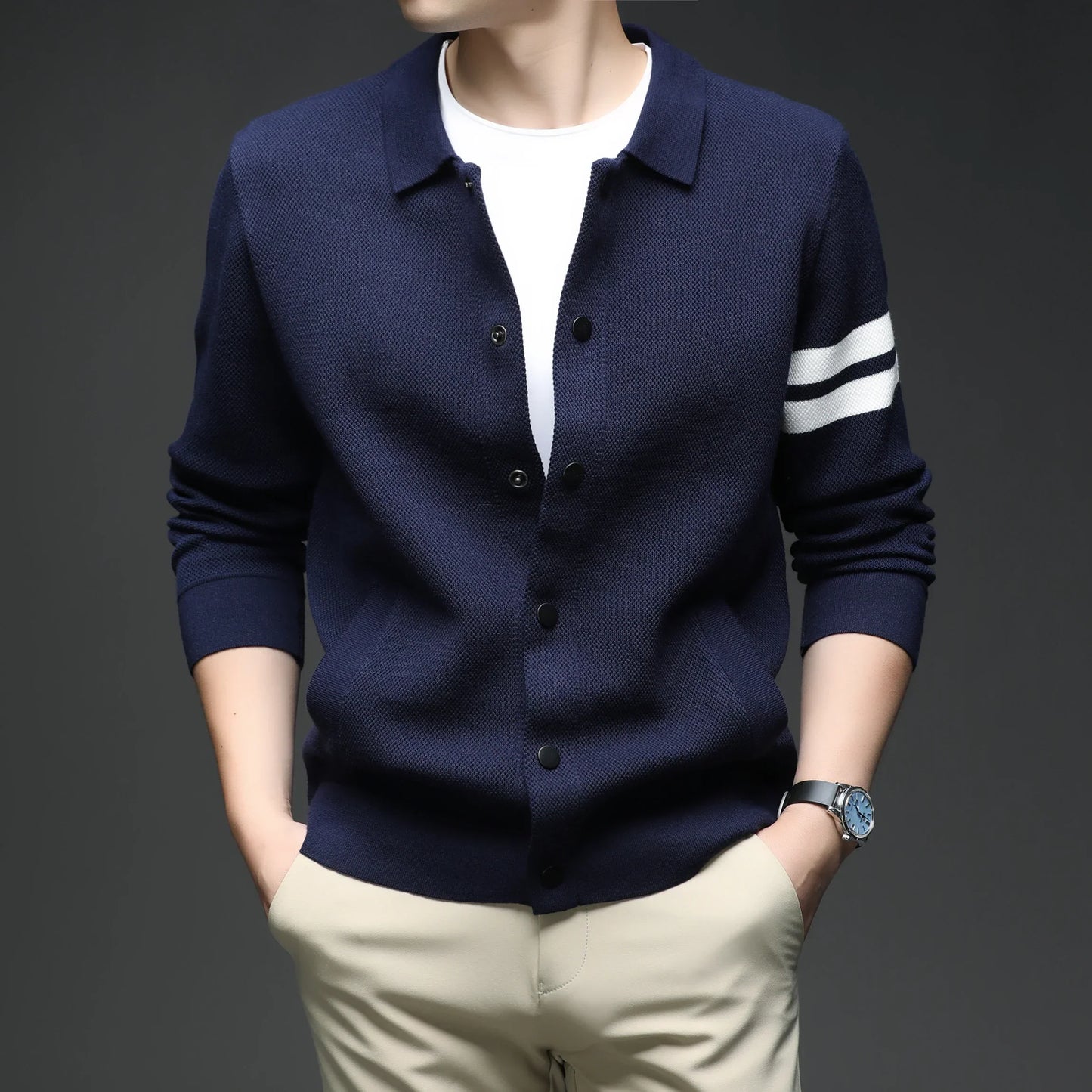Vienna Striped Cardigan