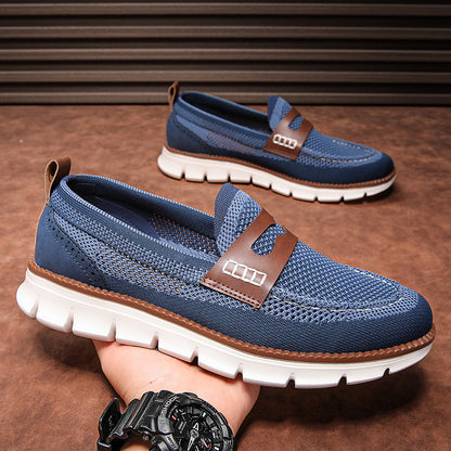 Ridge Mesh Loafers