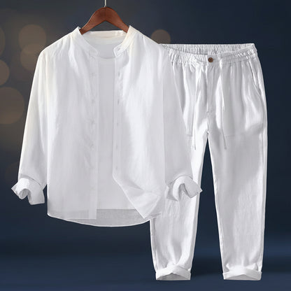 Effortless Comfort: The Slim-Fit Linen Set