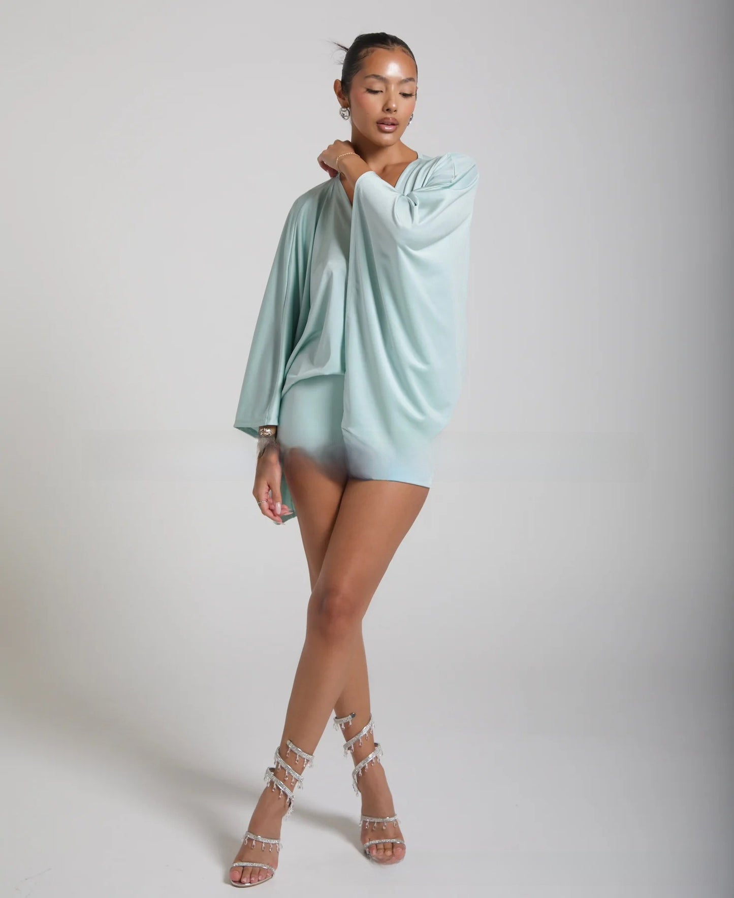 Loose Fit V-Neck Dress
