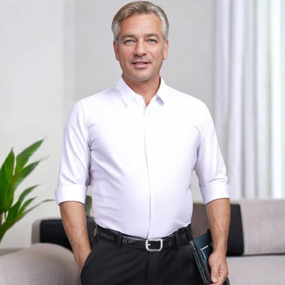 MEN’S STRETCH SHIRT – WRINKLE-FREE & COMFORTABLE