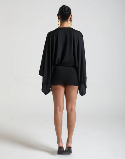 Loose Fit V-Neck Dress