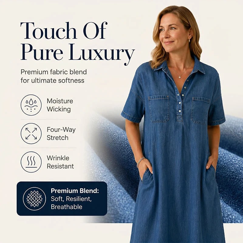 Women's Denim Look Dress