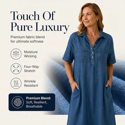 Women's Denim Look Dress