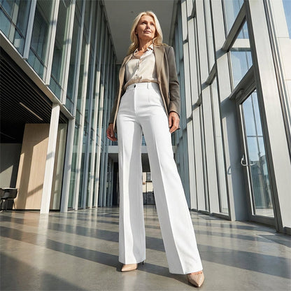 WOMEN’S HIGH-WAIST DRESS PANTS