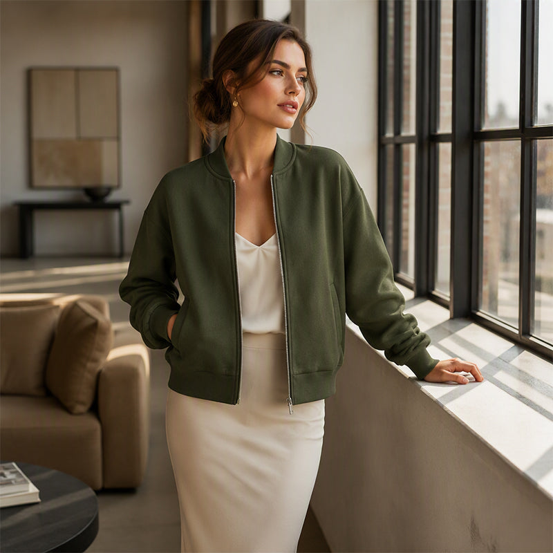 CASUAL WOMEN'S ZIP-UP JACKET