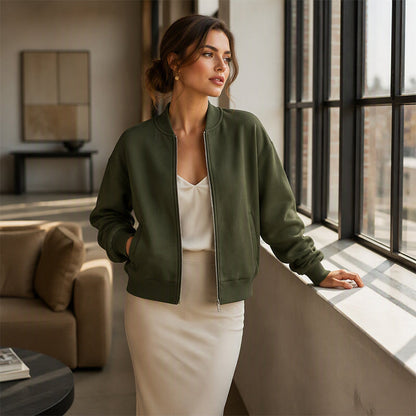 CASUAL WOMEN'S ZIP-UP JACKET