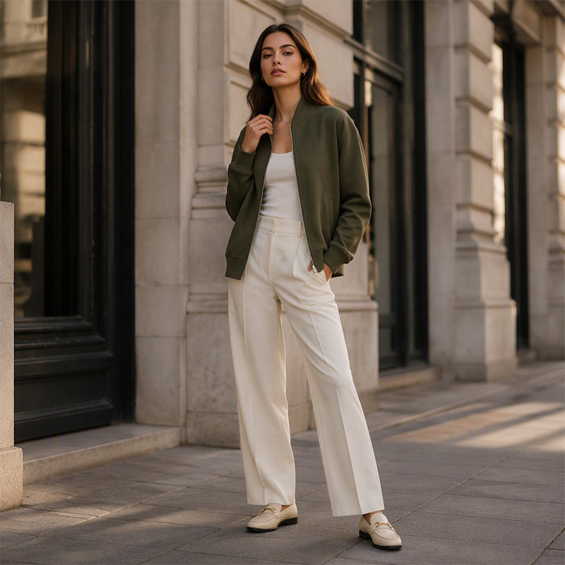 CASUAL WOMEN'S ZIP-UP JACKET