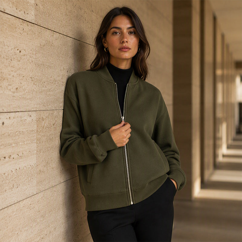 CASUAL WOMEN'S ZIP-UP JACKET
