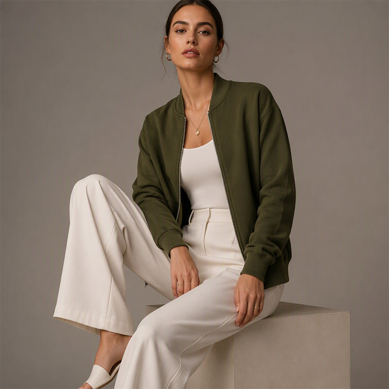 CASUAL WOMEN'S ZIP-UP JACKET