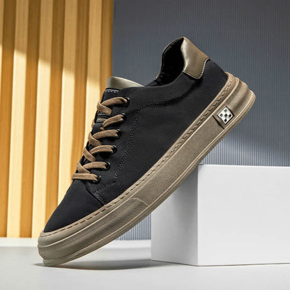 HARRINGTON LEATHER TRAINERS